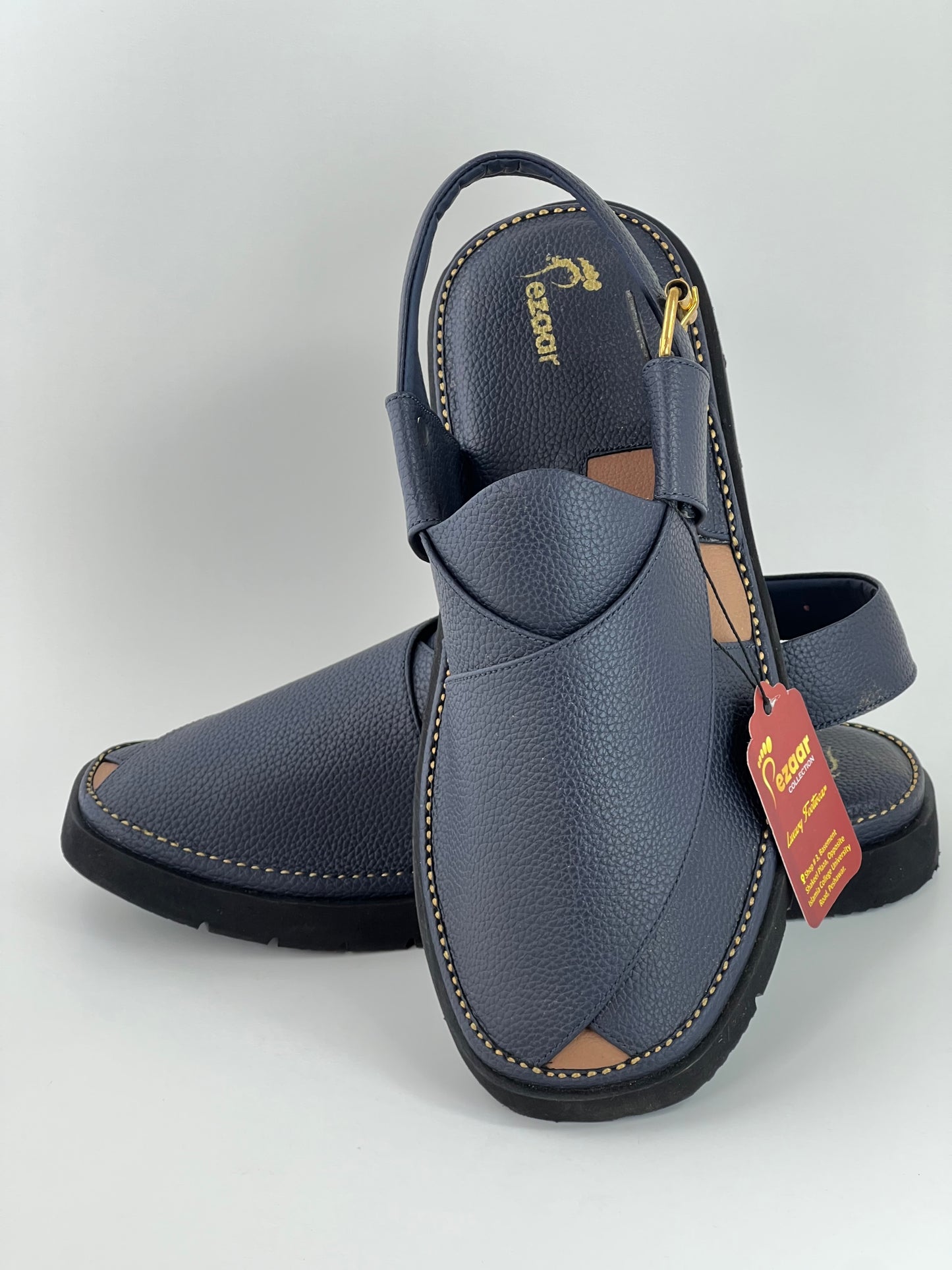 Gogo Skecher sole Medicated chapal (Blue)