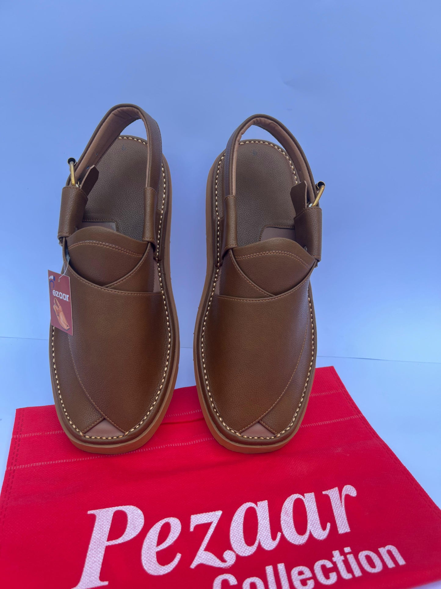 Gogo Round Shape Rust Brown Sketcher Sole (Light Weight)