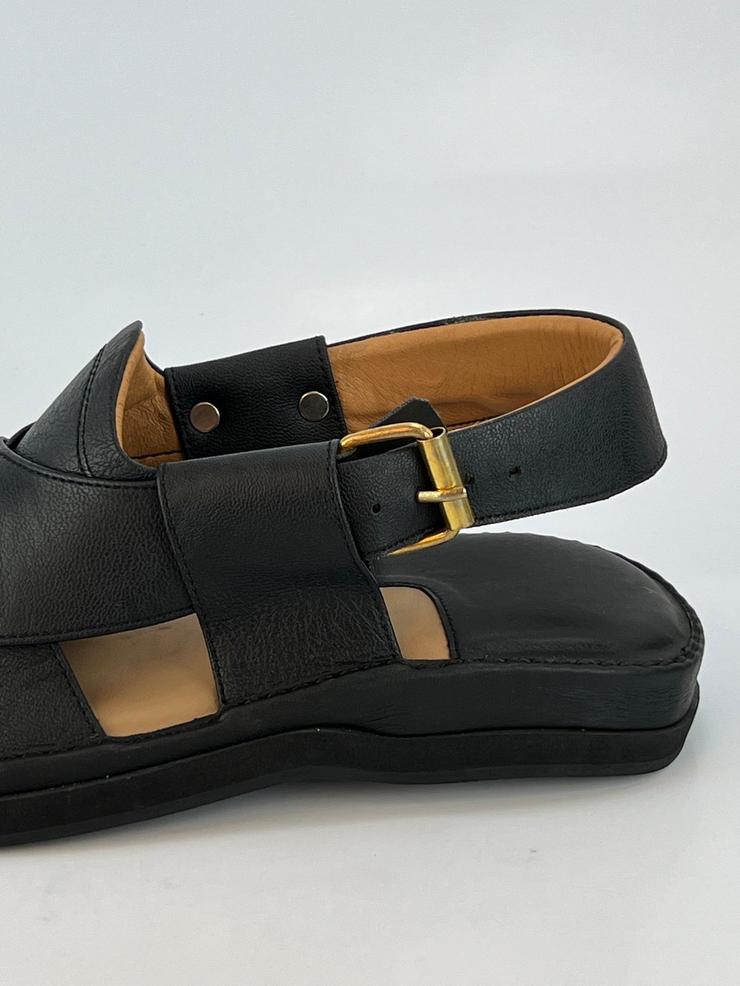 Gogo double sole MidNight Black texture (light weight)