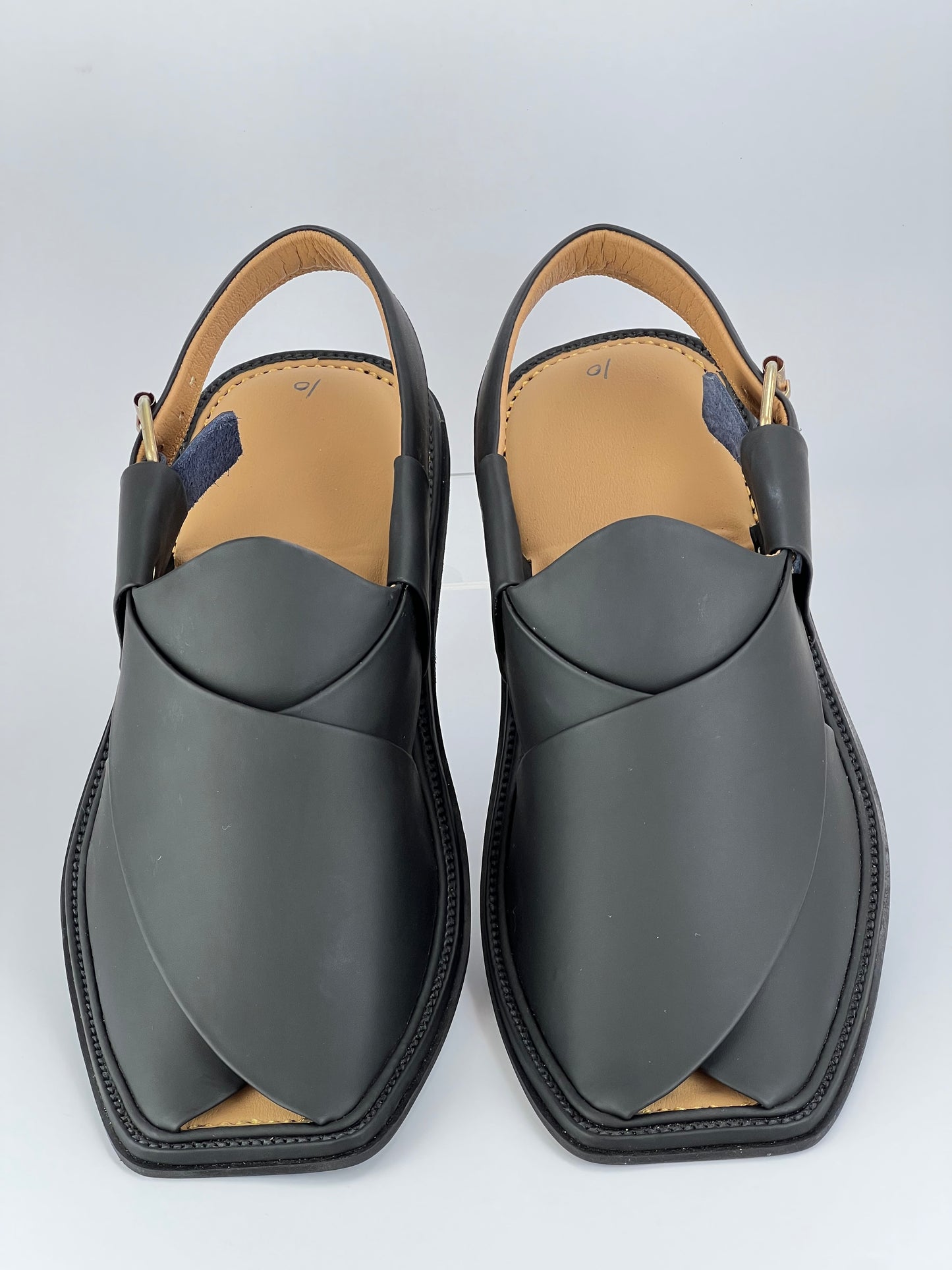 Smart Zalmi Chapal Soft padded(Matte Black)