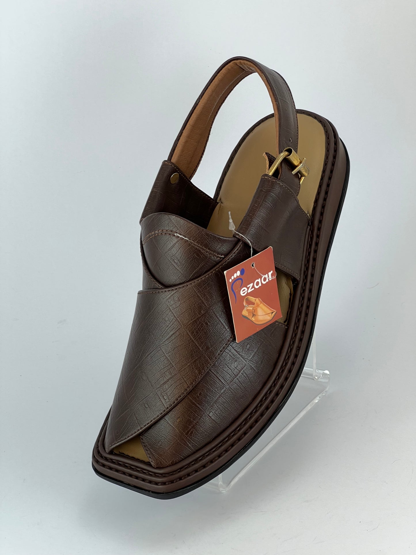 T Gear soft padded lefti sole washable (color Brown Texture)