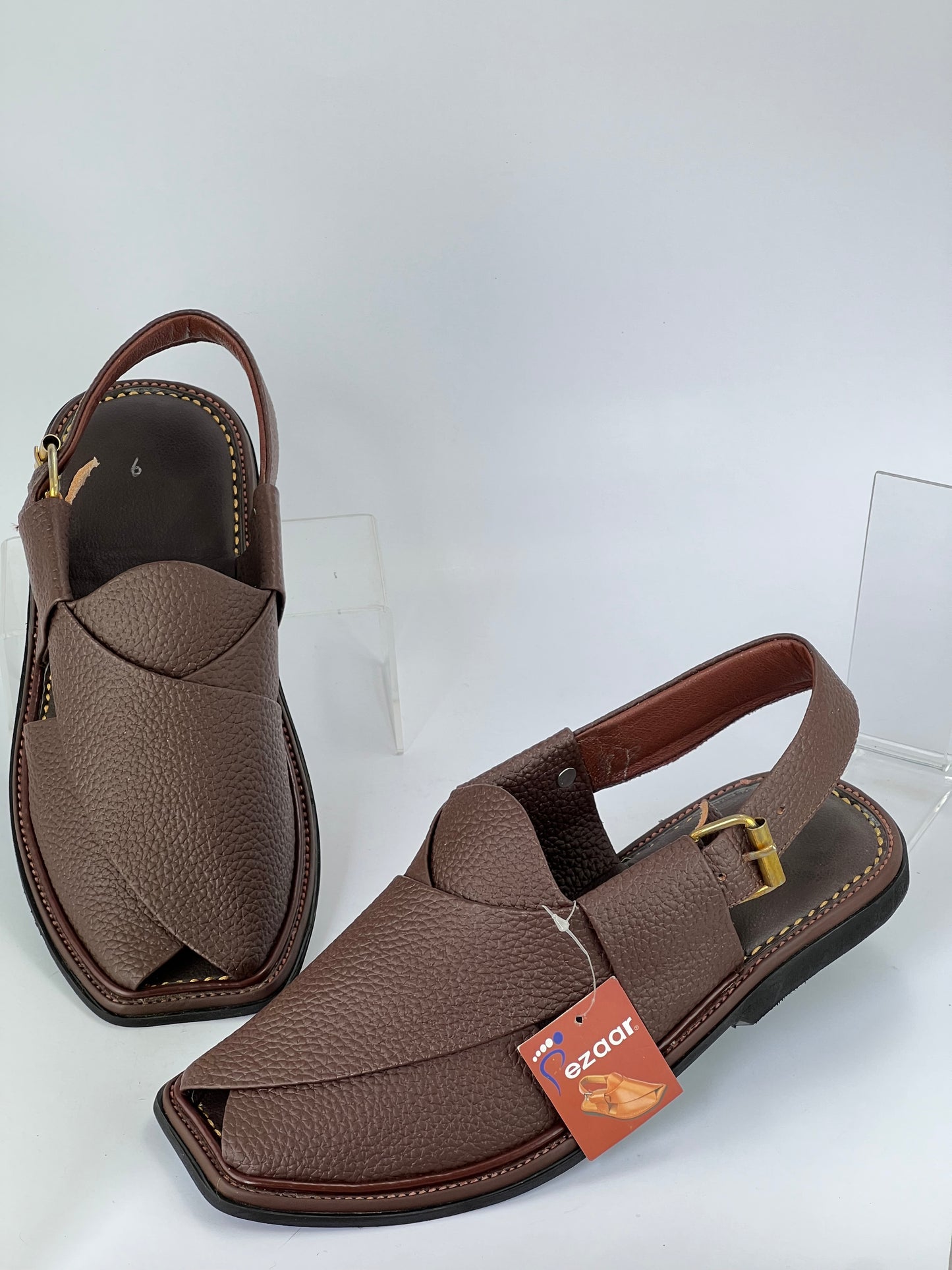 Smart Zalmi Chapal Soft padded(Danidar Brown)