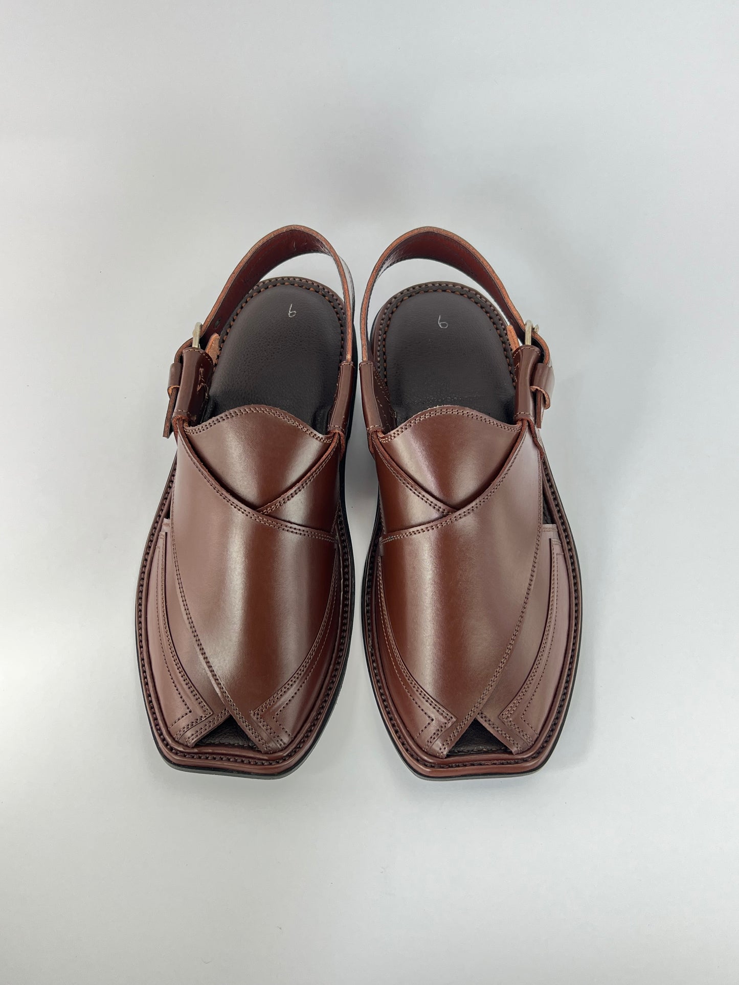 Handmade Signature Golti Takkidar (Brown)