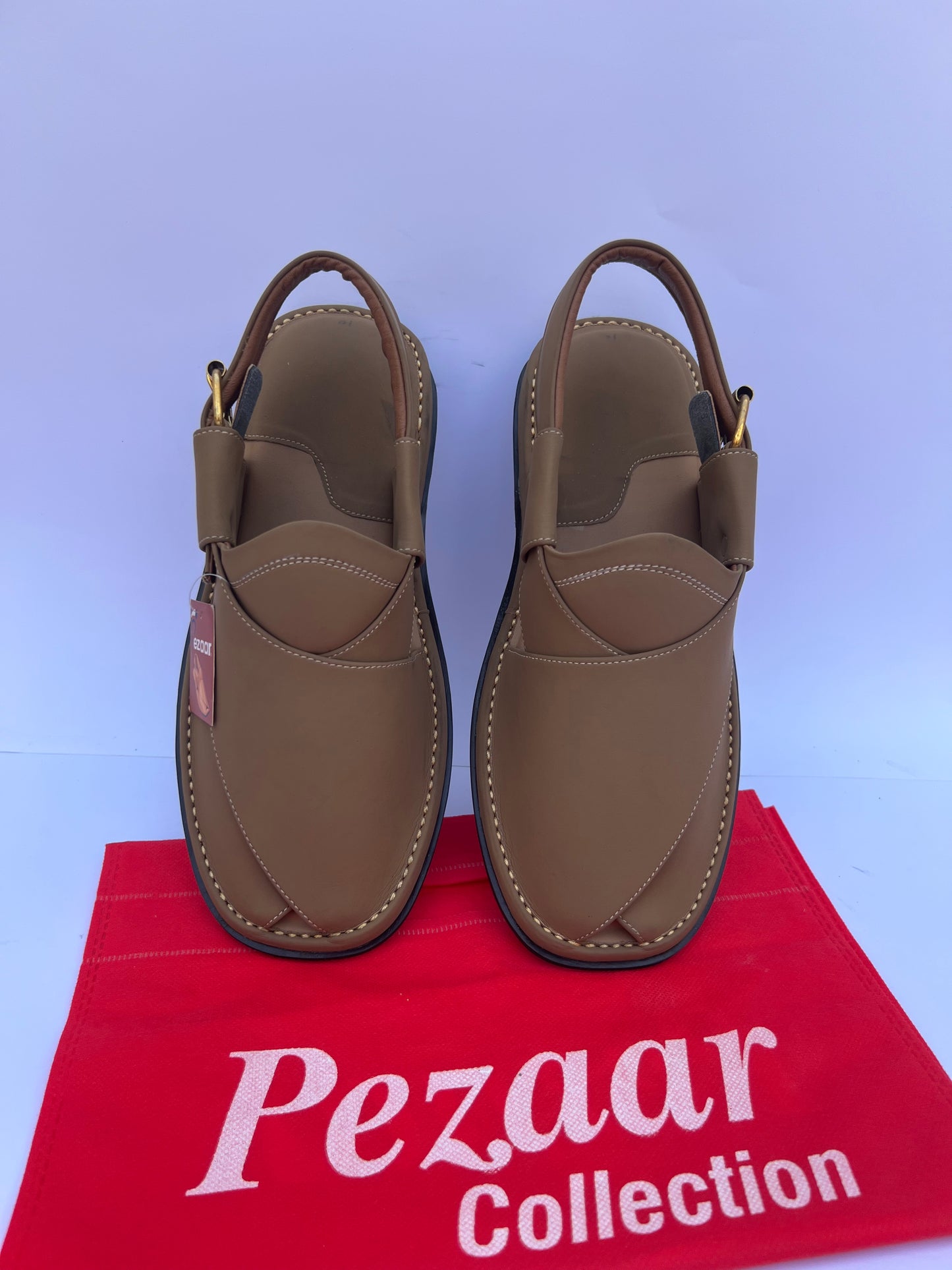 Gogo Round Shape Stone Khaki Light Weight