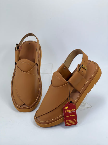 Gogo Round Shape Sketcher Sole Golden(Light Weight)