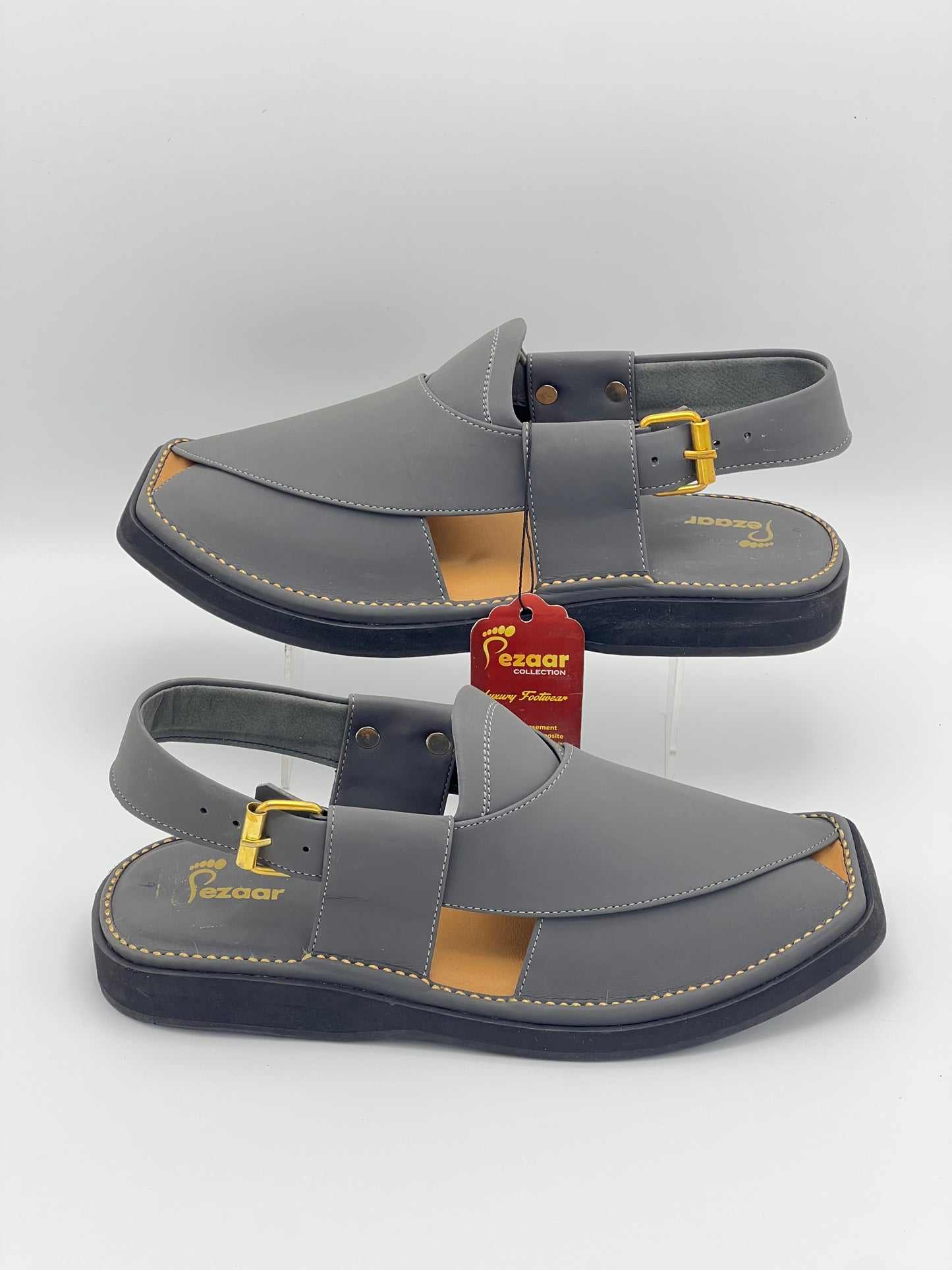 Goll Upper touch pure leather (Gray)