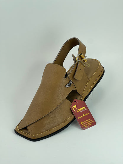 New Zardari  One Piece Peshawari chapal(Golden)