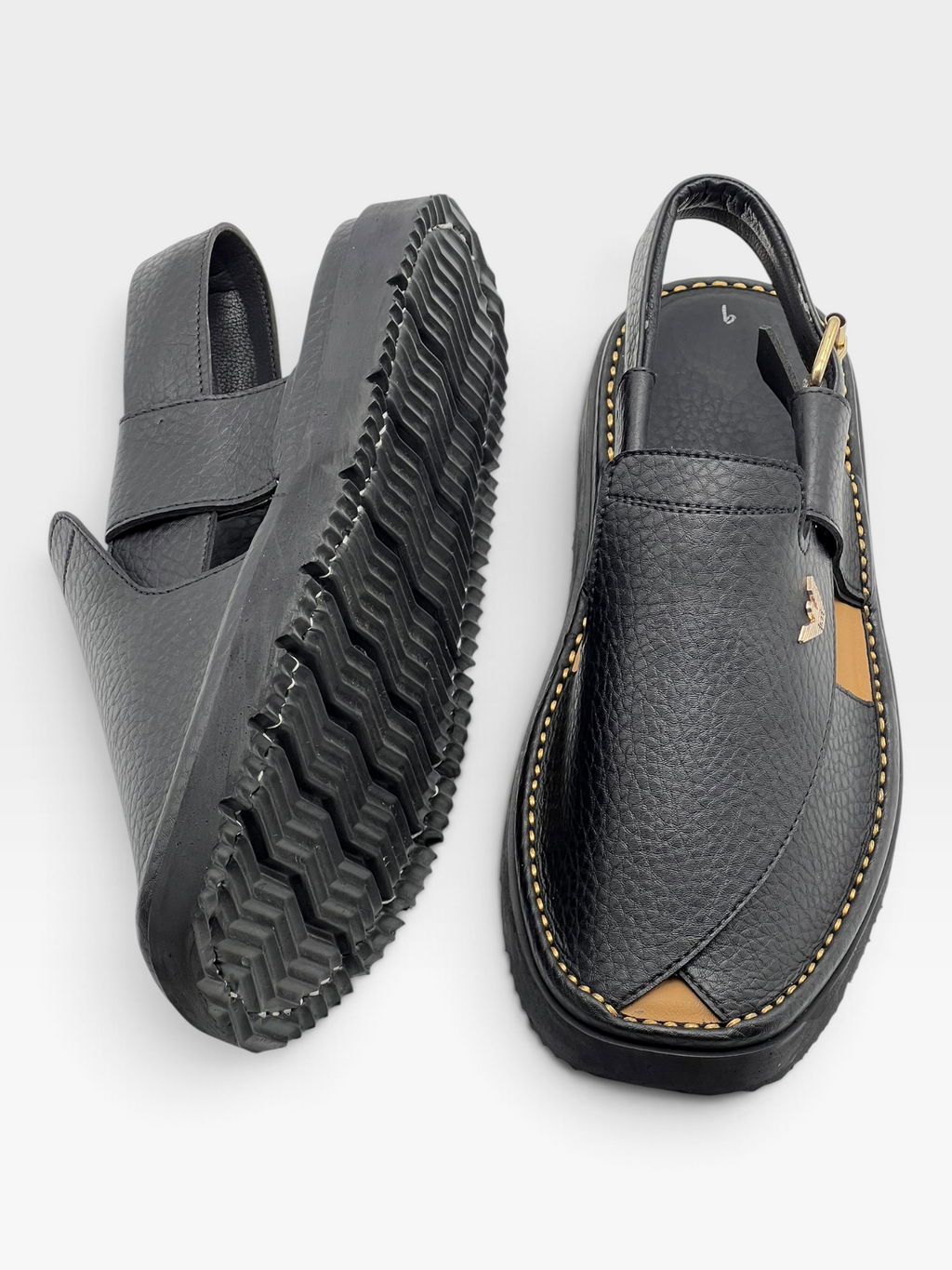Gogo one piece pure leather (black)