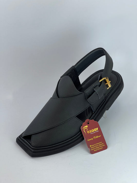 Dotted kaptan medium sole black