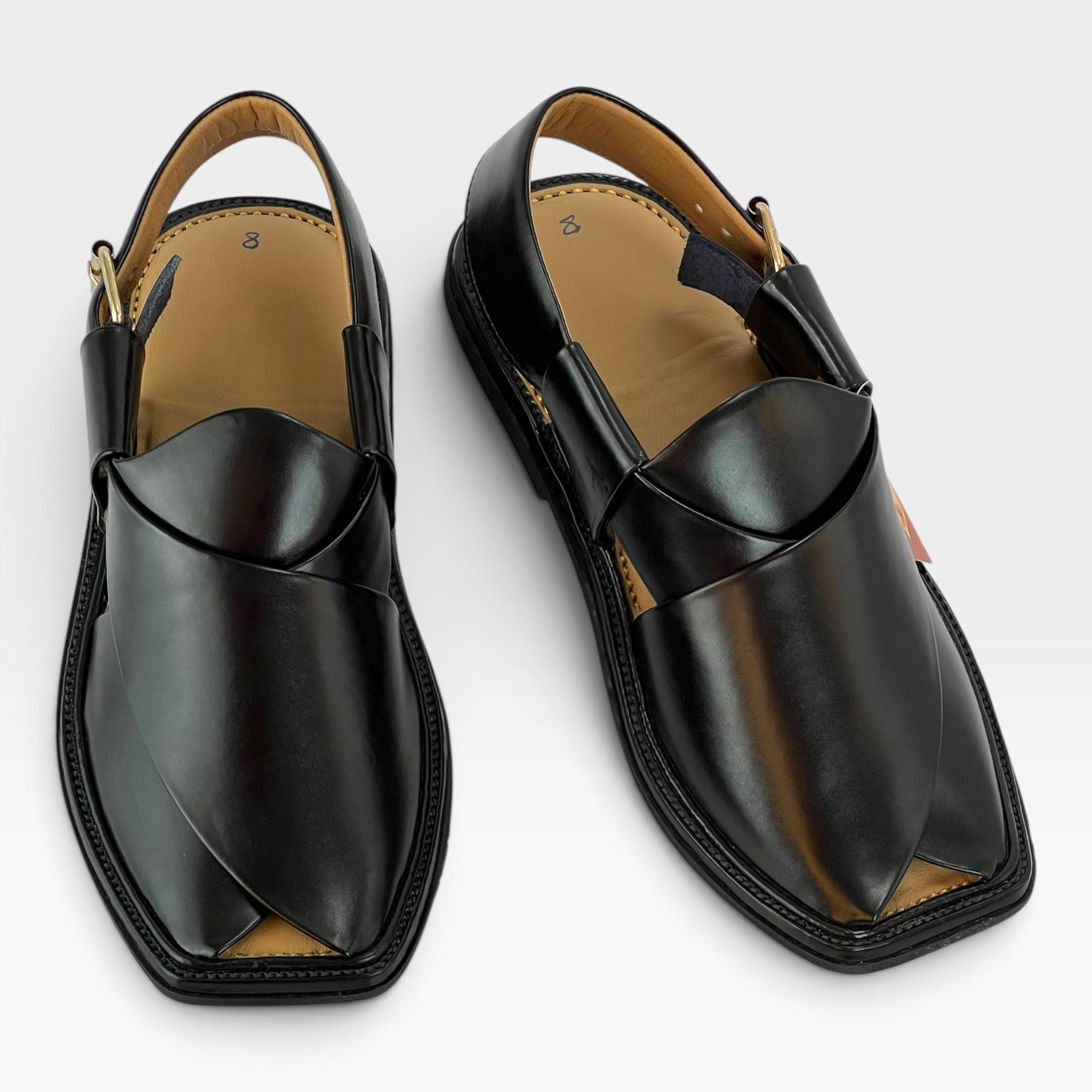 Smart Zalmi Chapal Soft padded(Dark brown)