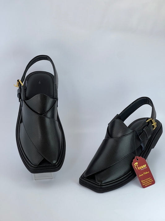 Dotted kaptan Goll medium sole black