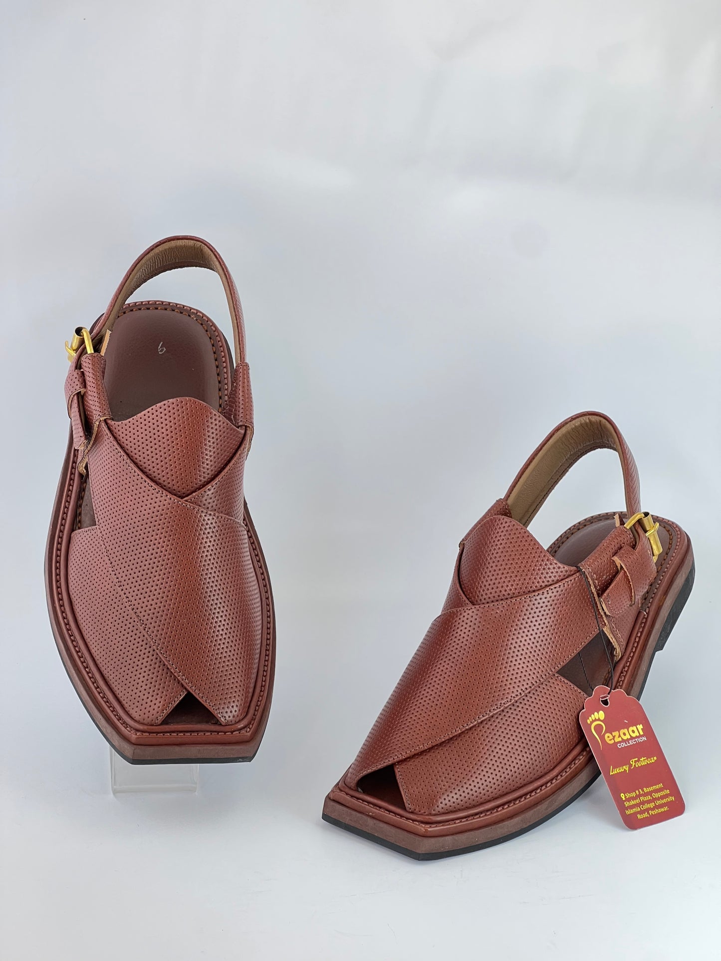 Dotted kaptan medium sole brown