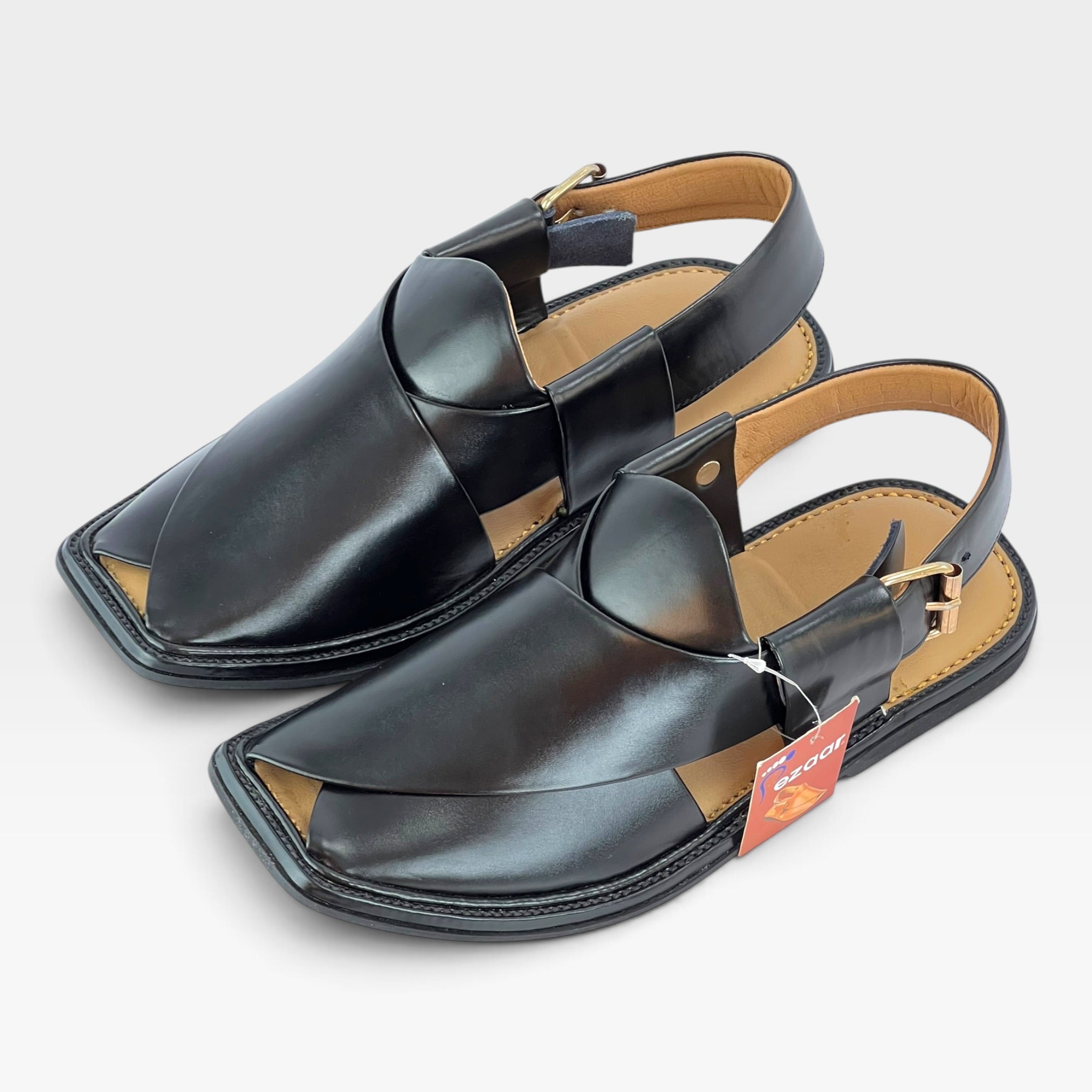 Smart Zalmi Chapal Soft padded(Dark brown)