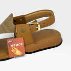 Panjedar Chappal (Fabric Beige)