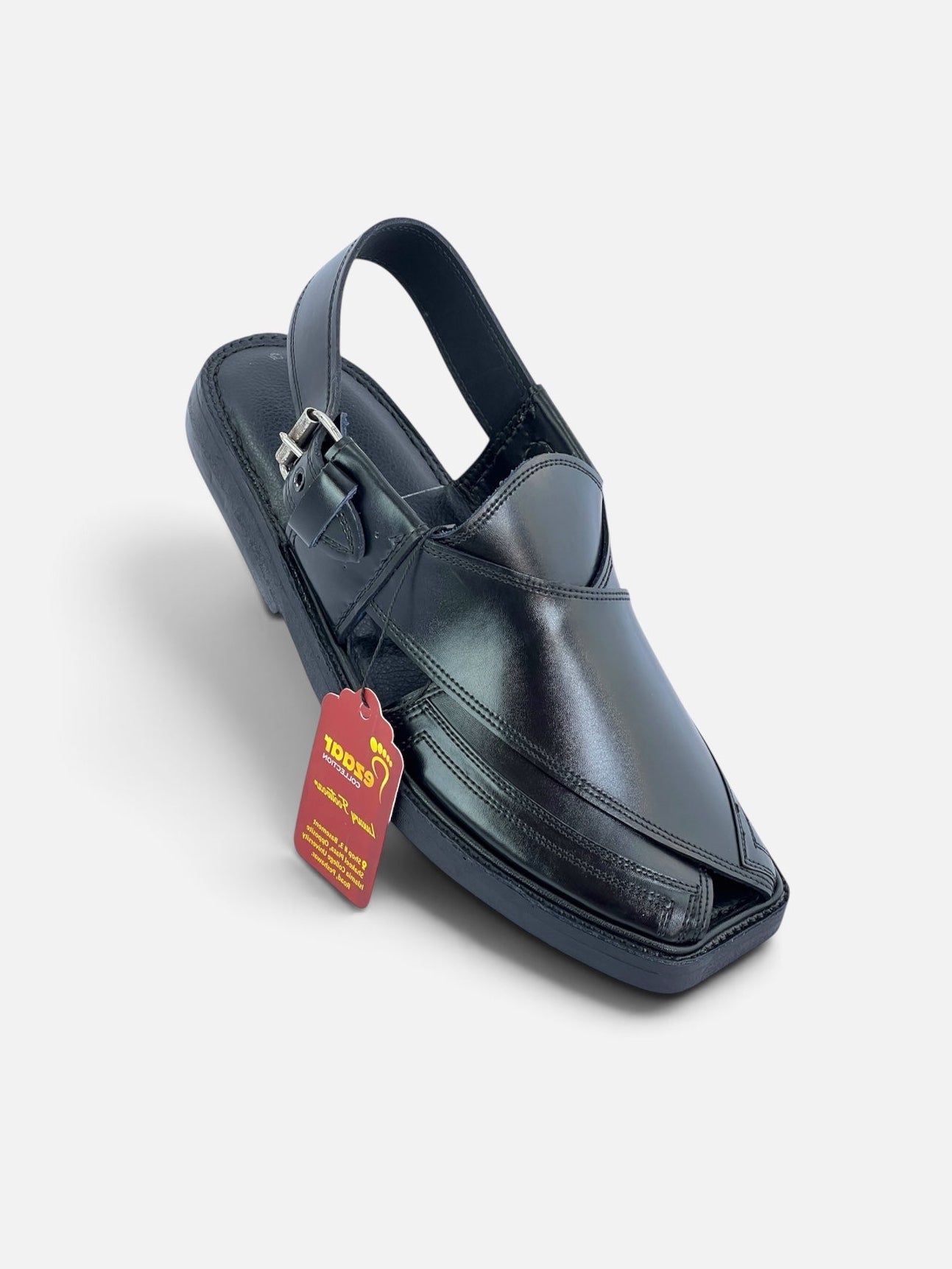 Premium takidary original leather Mediume sole(Black)