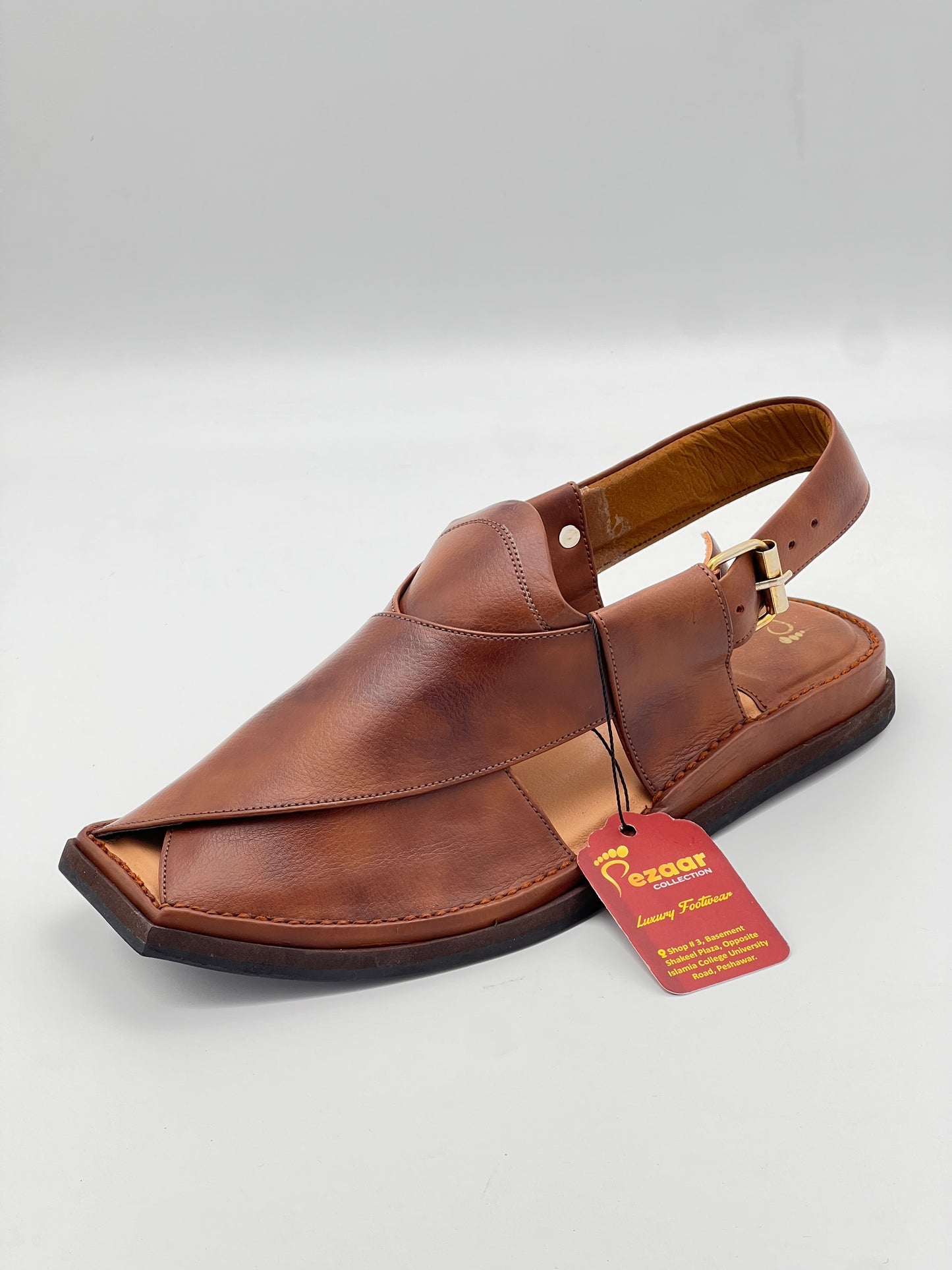 Half Kaptan T shape (Cognac Brown)