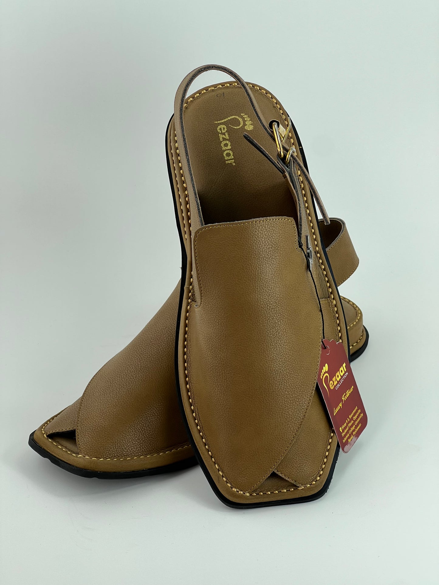 New Zardari  One Piece Peshawari chapal(Golden)
