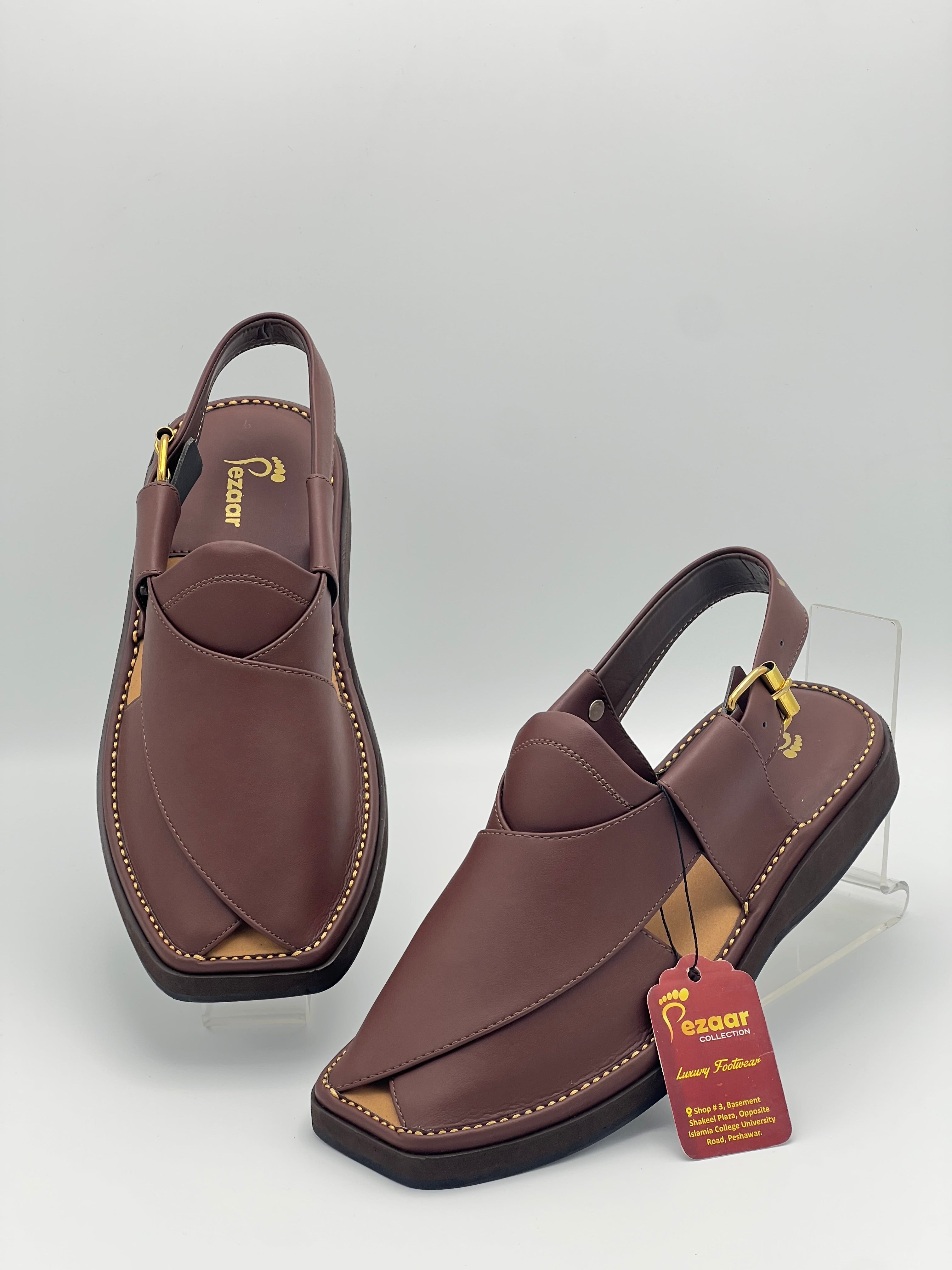 Goll Upper touch pure leather (Brown Matte)