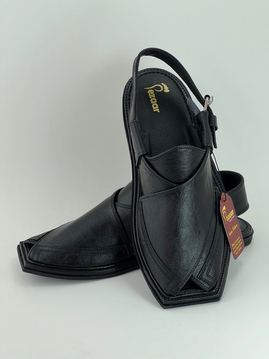 Classic Peshawari Chapa cut shape – Soft Leather Comfort Sole