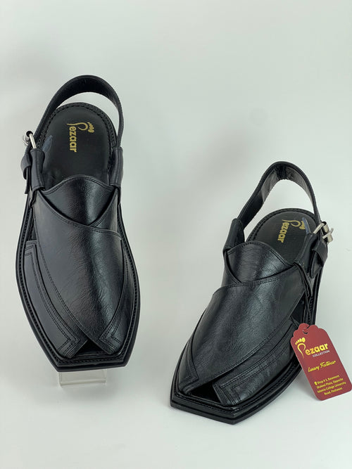 Classic Peshawari Chapa cut shape – Soft Leather Comfort Sole