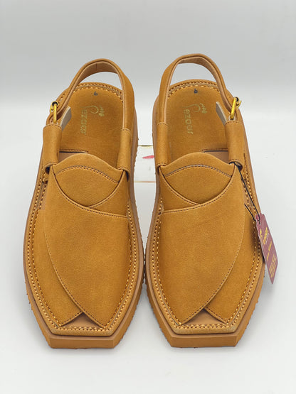 Light weight kaptan sued leather (Golden)