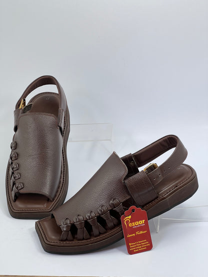 Balochi Hand made Original Chapal(brown)