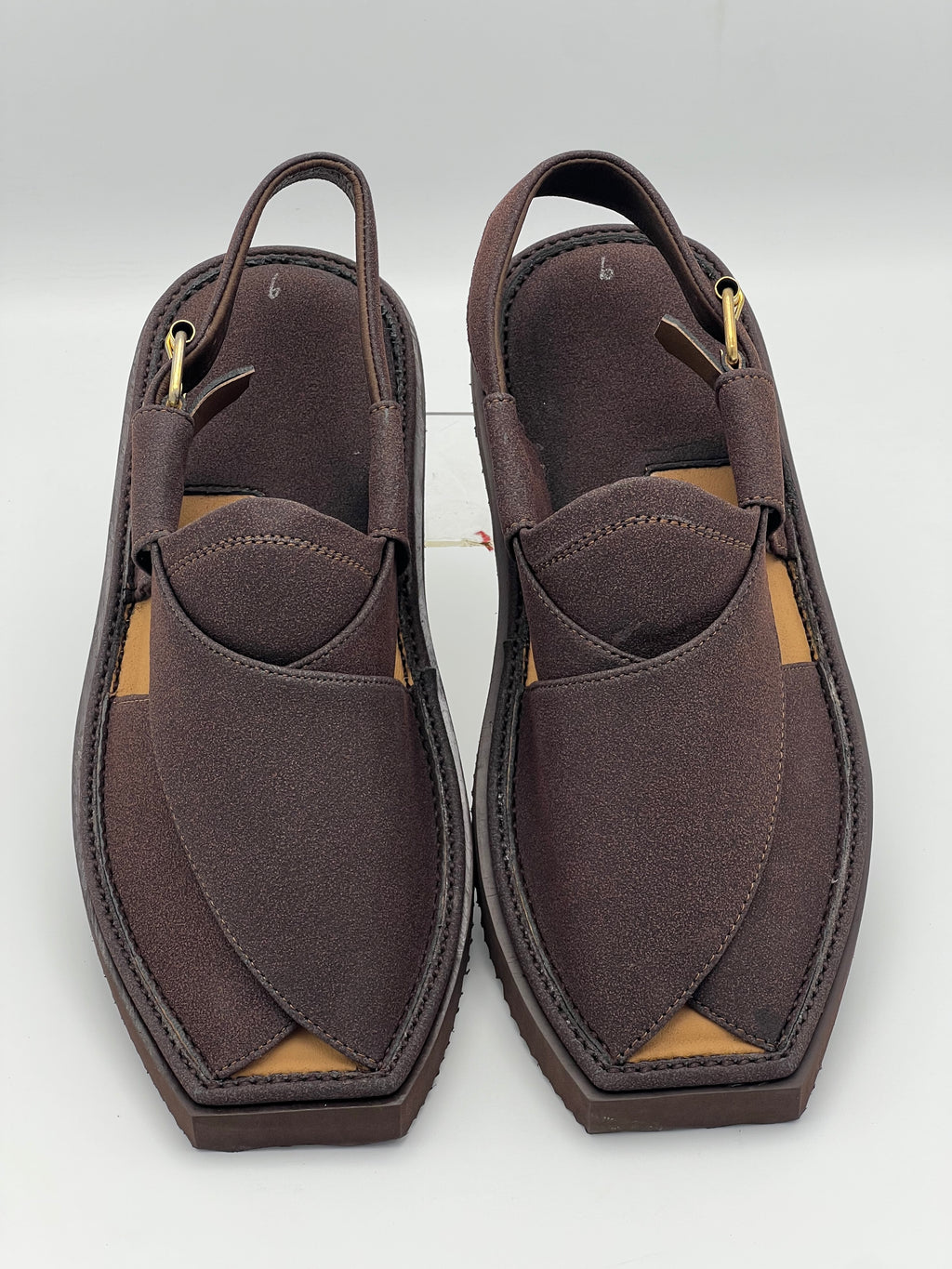 Light weight kaptan sued leather (Brown)