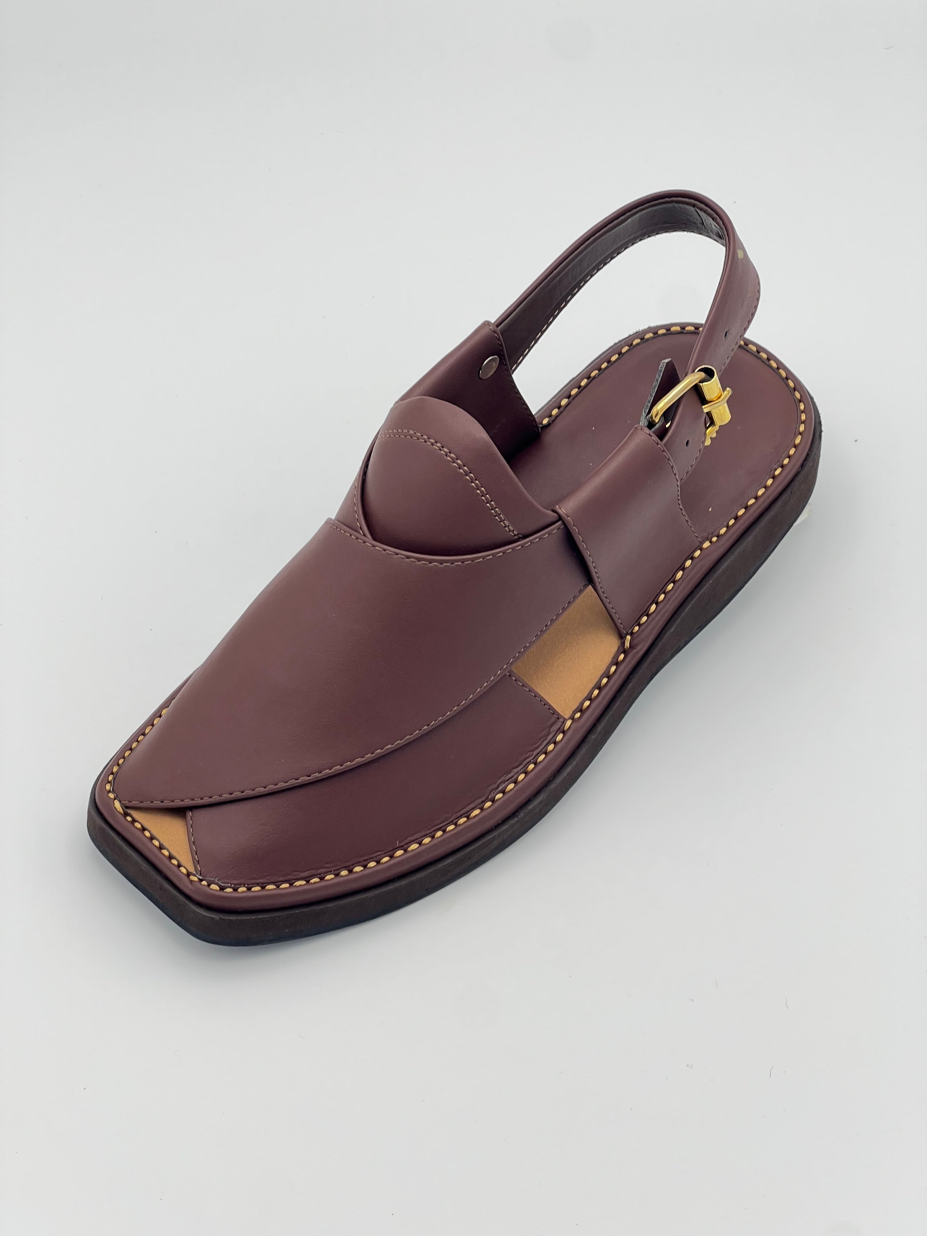 Goll Upper touch pure leather (Brown Matte)