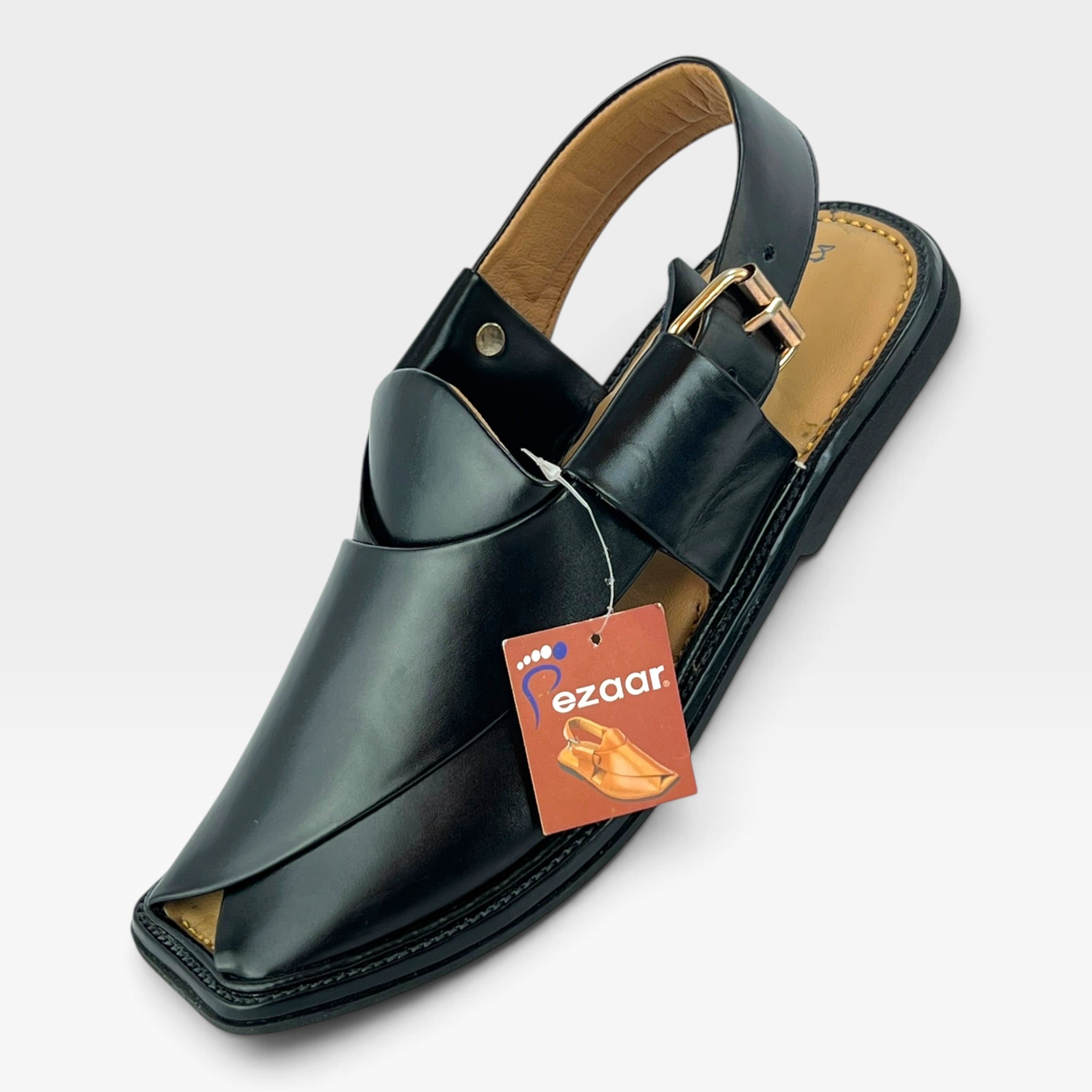 Smart Zalmi Chapal Soft padded(Dark brown)