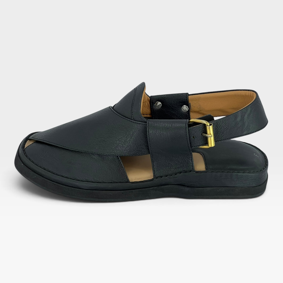 Gogo double sole MidNight Black texture (light weight)