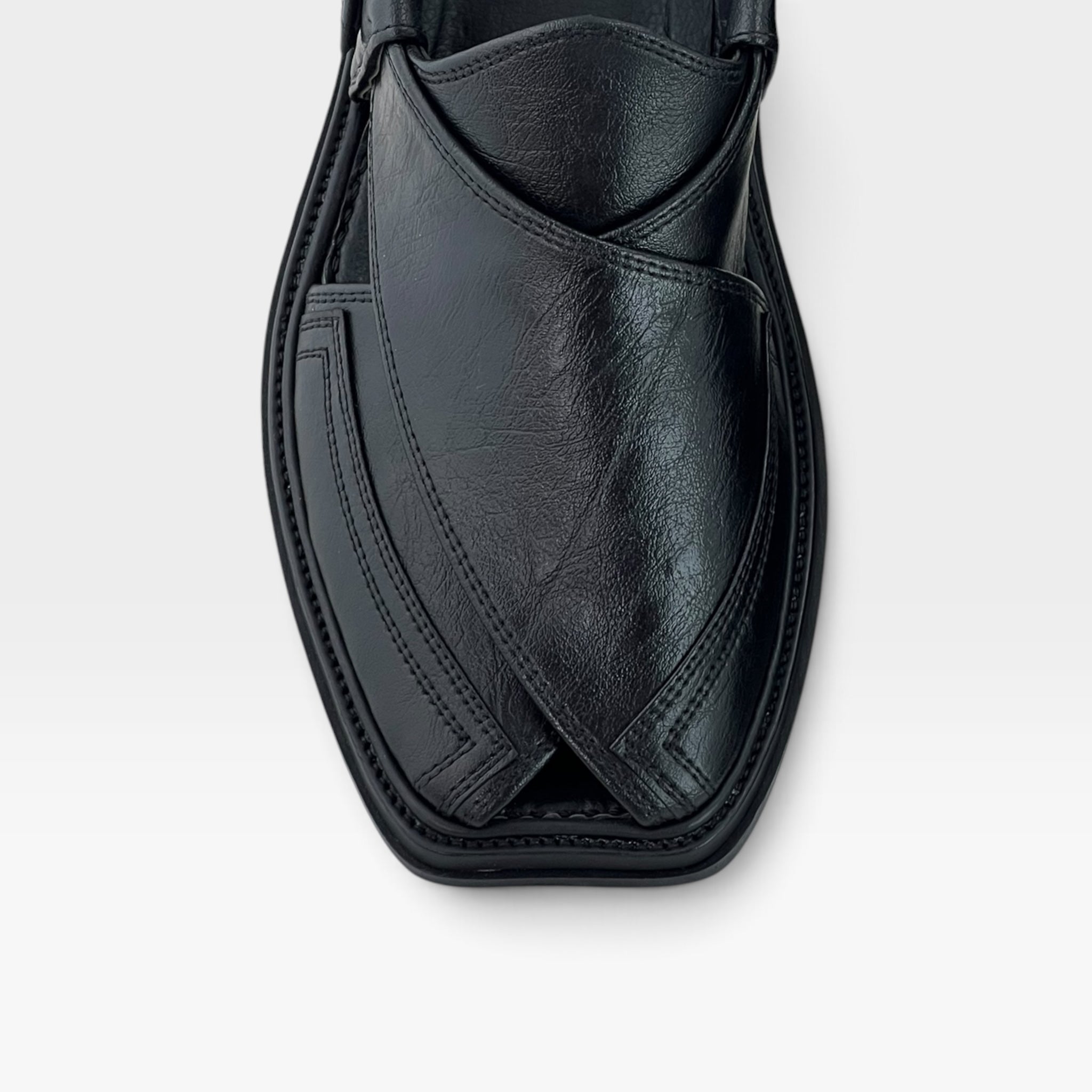 Classic Peshawari Chapal – Soft Leather Comfort Sole