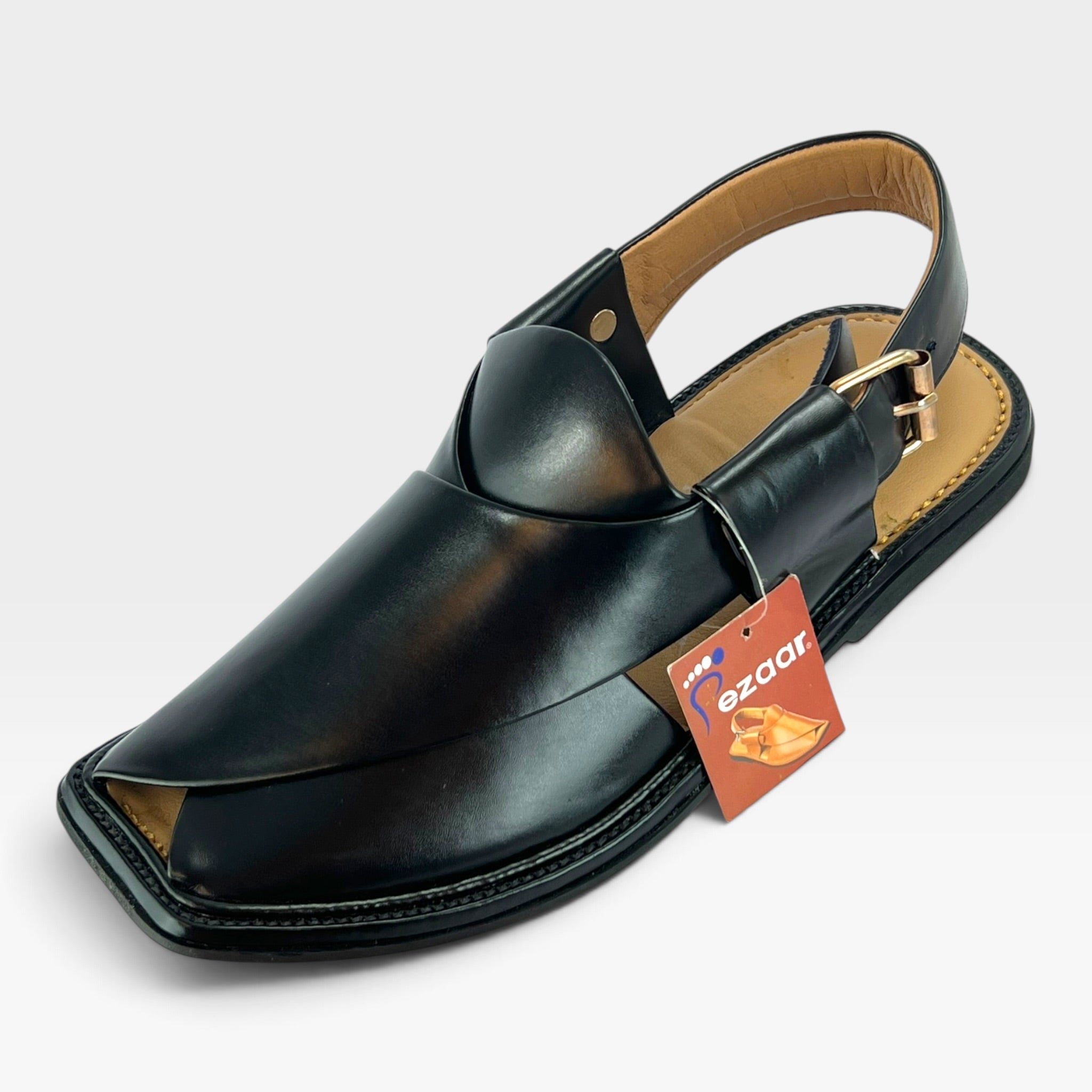 Smart Zalmi Chapal Soft padded(Dark brown)
