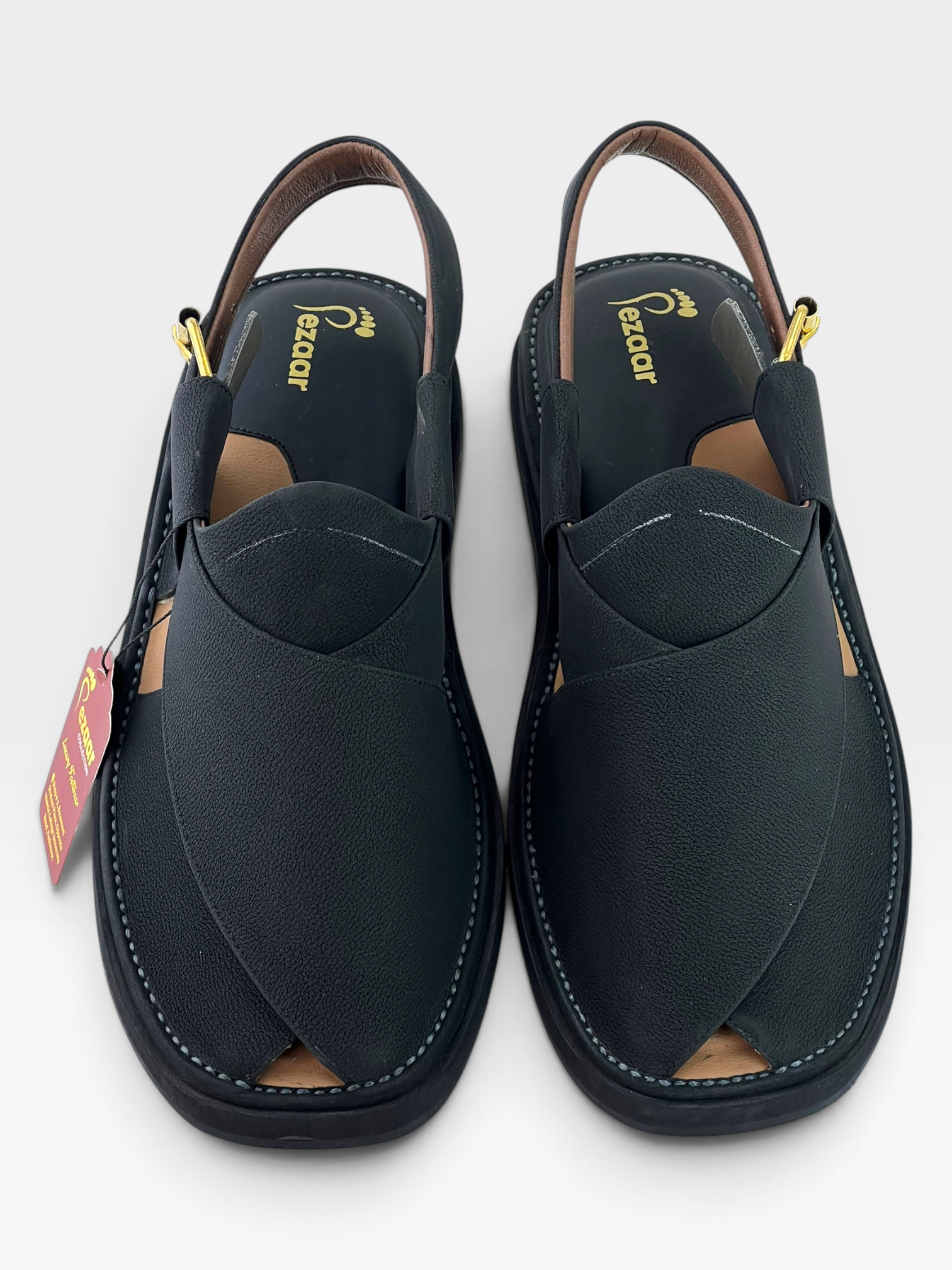 Gogo Premium peshawari chapal(Full Black)