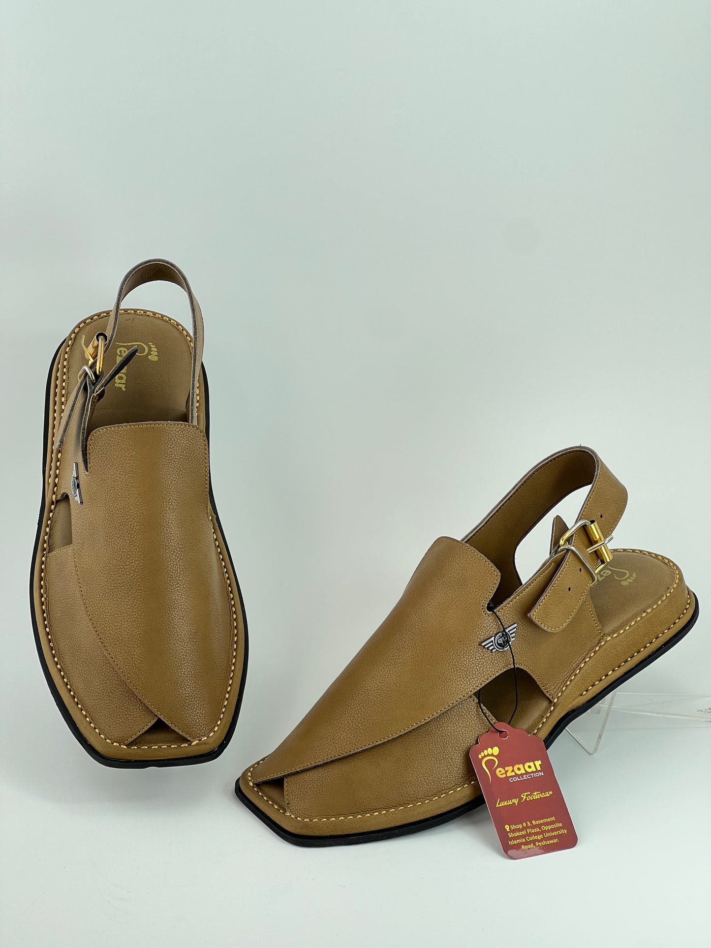 New Zardari  One Piece Peshawari chapal(Golden)