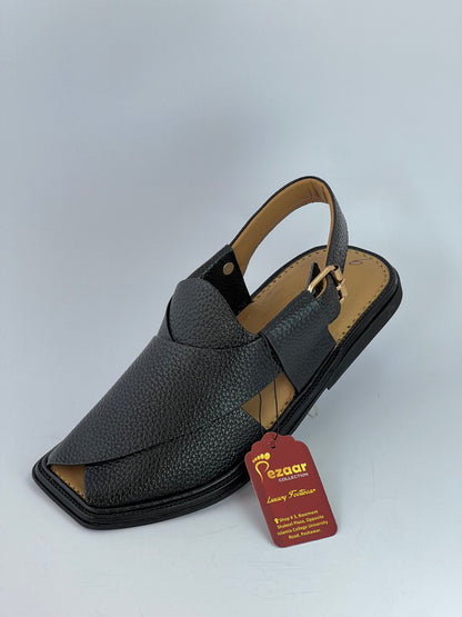 Smart Zalmi Chapal Soft padded(Danidar Black)