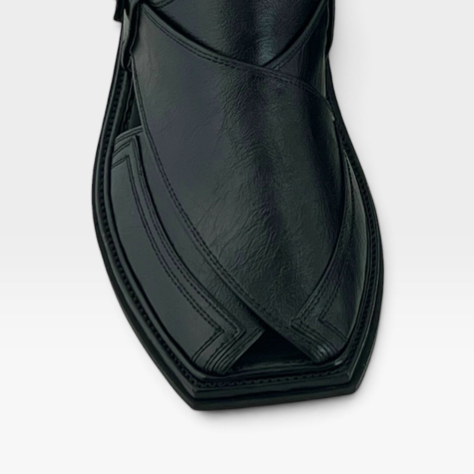 Classic Peshawari Chapa cut shape – Soft Leather Comfort Sole