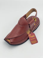 T shape classic dotted peshawari chapal (muster)