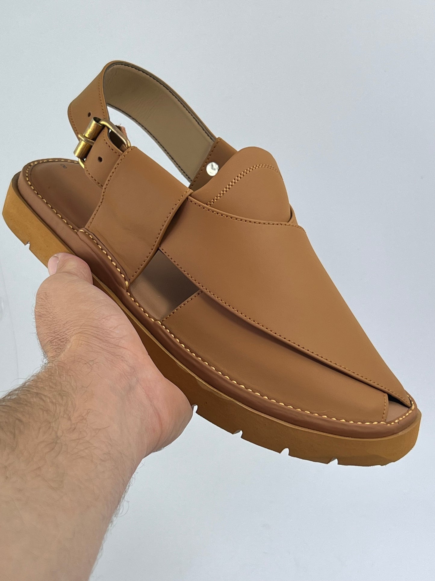 Gogo Round Shape Sketcher Sole Golden(Light Weight)