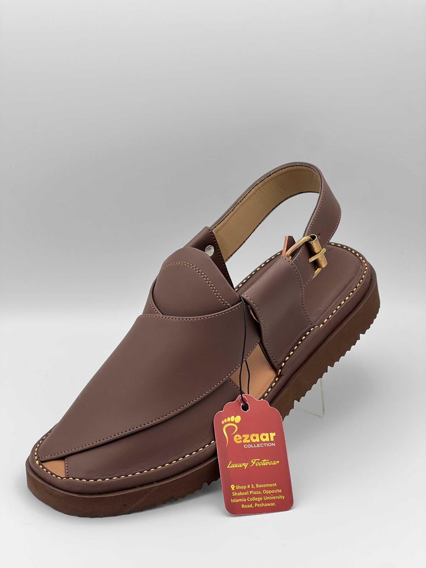 Gogo Round Shape Brown Sketcher Sole (Light Weight)