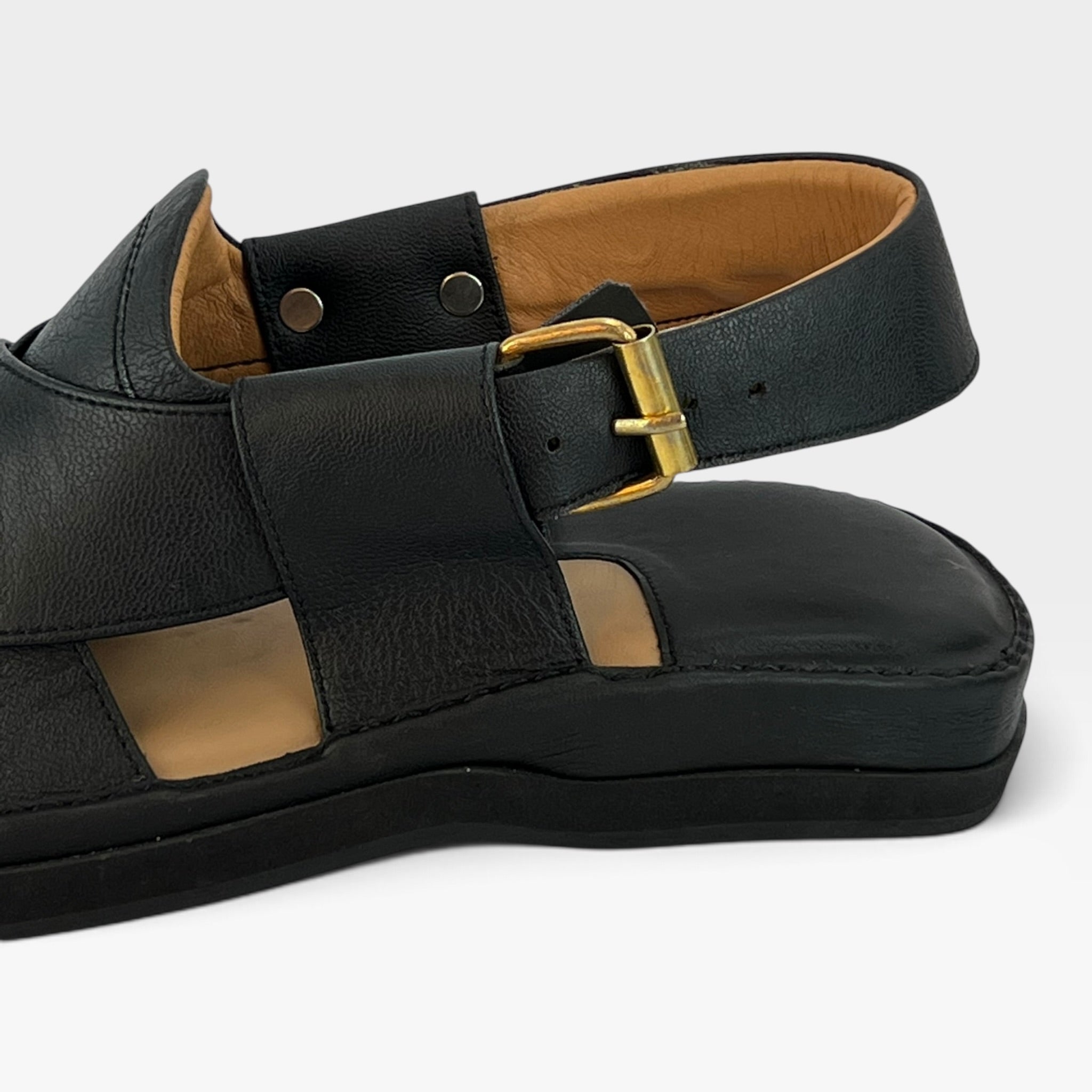 Gogo double sole MidNight Black texture (light weight)