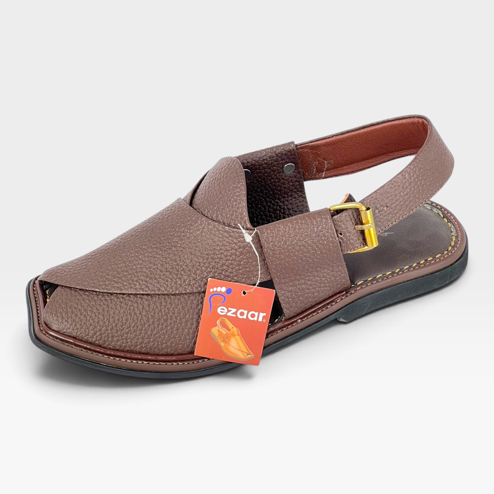 Smart Zalmi Chapal Soft padded(Danidar Brown)
