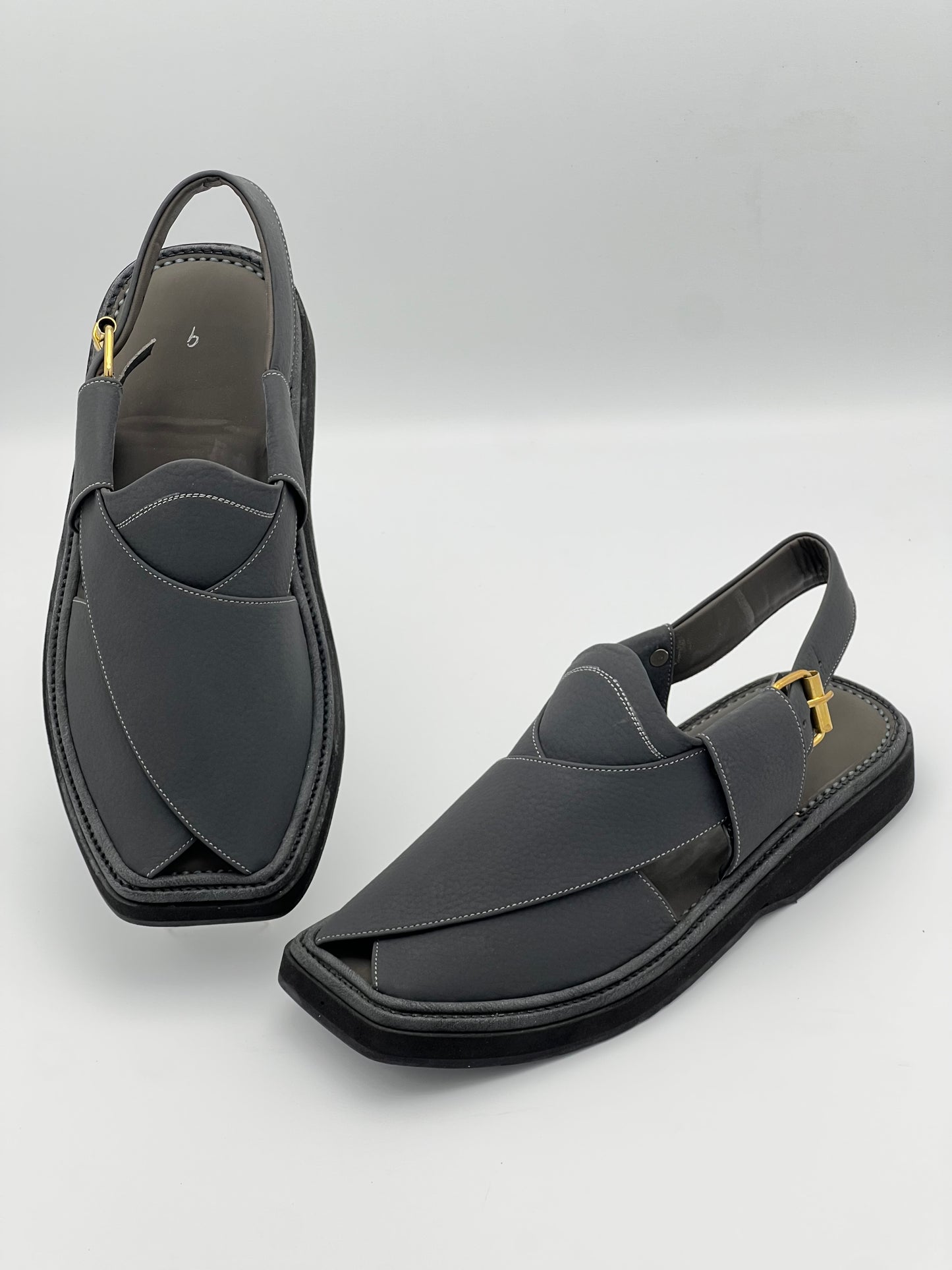 Half Kaptan Pure Leather (Danidar Gray)