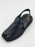 Half kaptan Premium original leather (Black cut piece) (Copy)