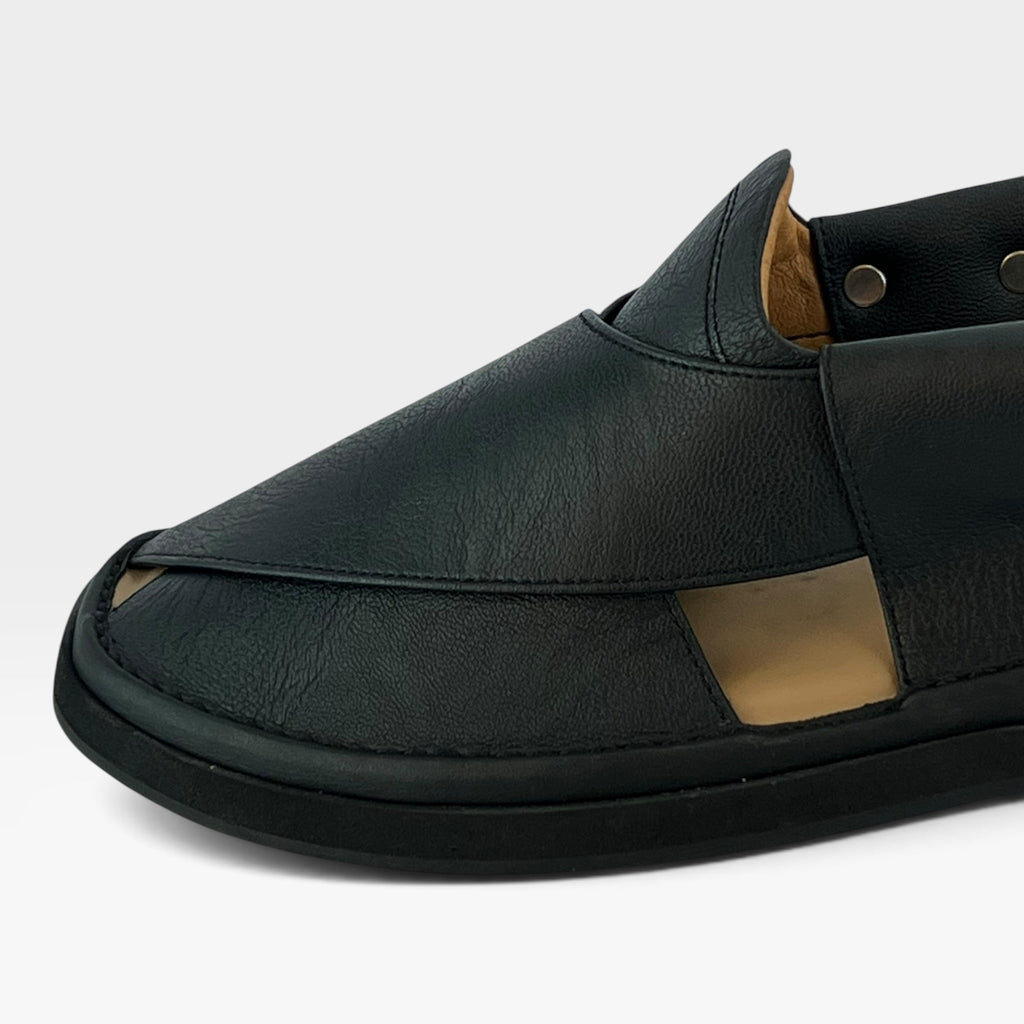Gogo double sole MidNight Black texture (light weight)