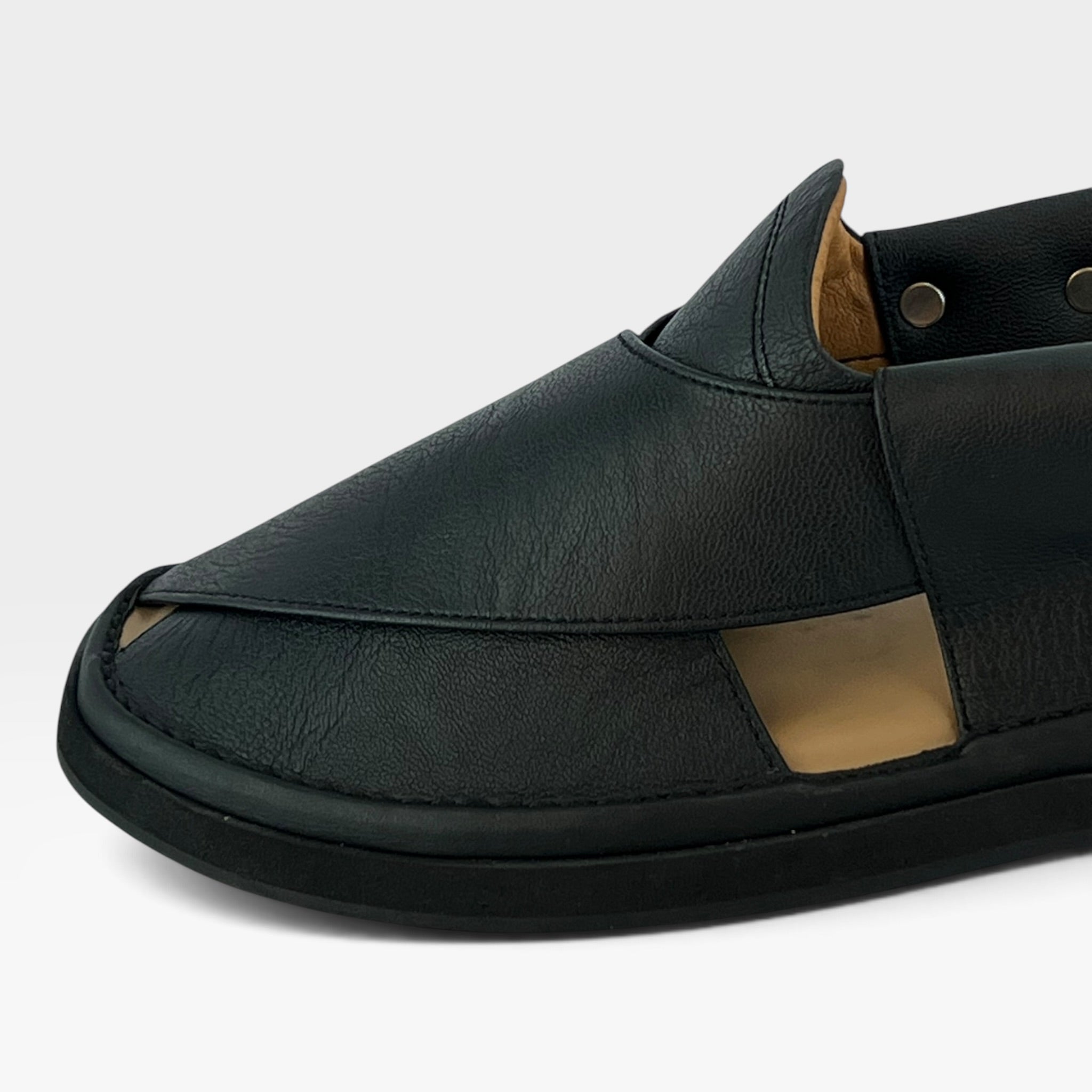 Gogo double sole MidNight Black texture (light weight)