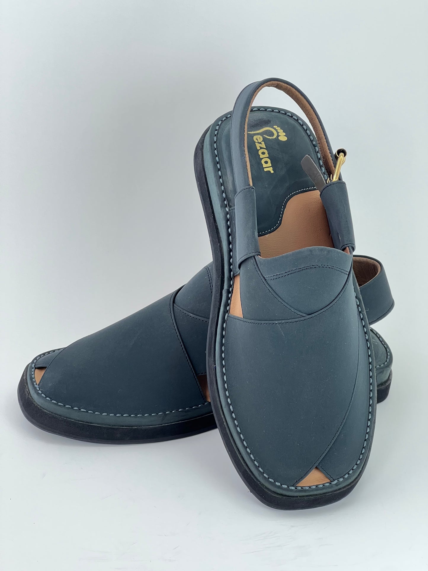 Gogo Premium peshawari chapal(Blue)