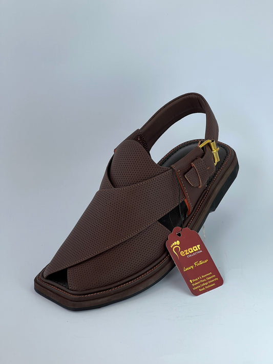 Dotted kaptan Goll medium sole brown