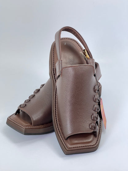 Balochi Hand made Original Chapal(brown)