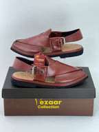 Goll T Vibram sole Mehrun T shape Peshawri Chappal(light weight)
