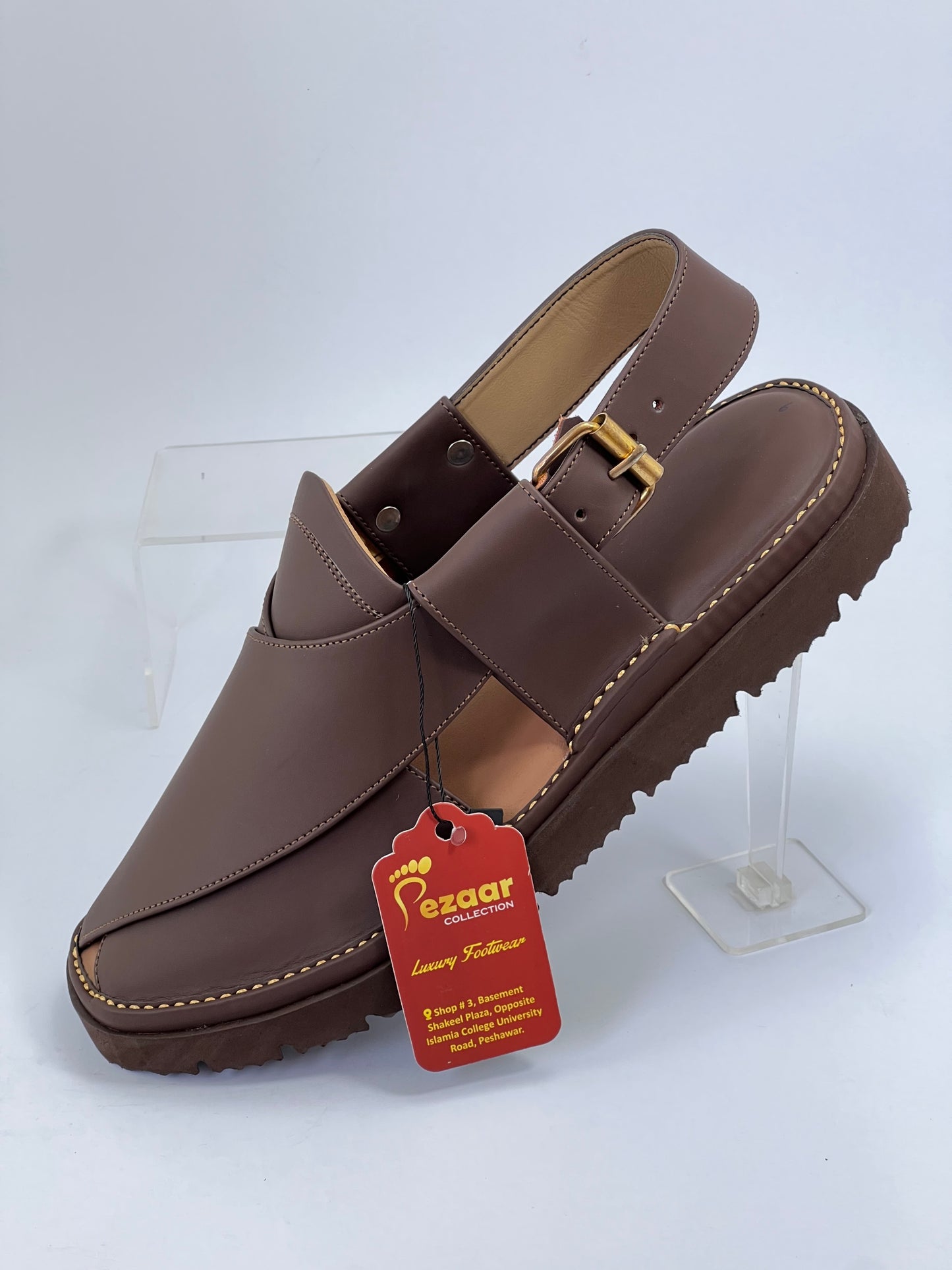 Gogo Round Shape Brown Sketcher Sole (Light Weight)